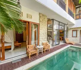 Dijual Villa  Lokasi Tenang dan Strategis Banjar Semer Kerobokan Bali