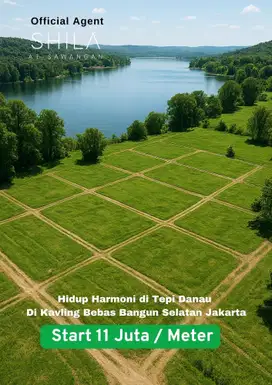 Tanah kavling dikawasan perumahan premium