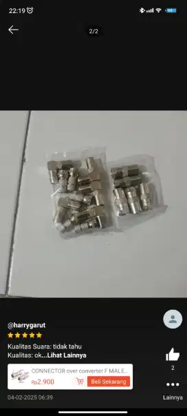 Konektor antena dan audio