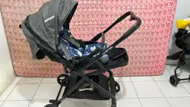 Stroler bayi BabyDoes dua arah