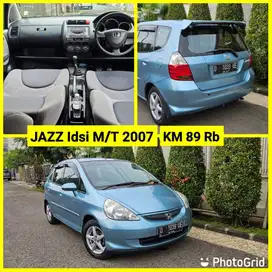 JAZZ IDSI M/T 2007 Terawat Skl kondisi siap pakai bisa KREDIT TDP 12.5