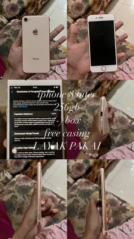 Iphone 8 inter 256gb