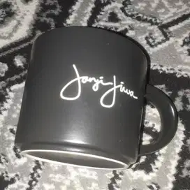 Ceramic Mug JANJI JIWA Cofee - Black (New)
