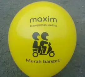 Balon latex sablon custom