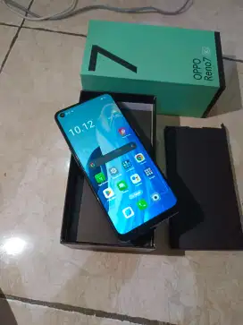 Oppo Reno 7 5G 8/256 fullset mlusss 97% lancarr jyaa no kndala