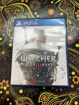 bd ps4 kaset game THE WITCHER 3 WILD HUNT