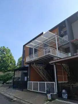 Kanopi balkon rangka holo