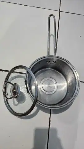 Sauce Pan Stainless Steel 16 cm Golden Flying Fish Wajan Panci  2nd