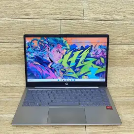 Laptop 2nd HP 14-EM0014AU AMD Ryzen 3 7320U Ram 8GB SSD 512GB GARANSI