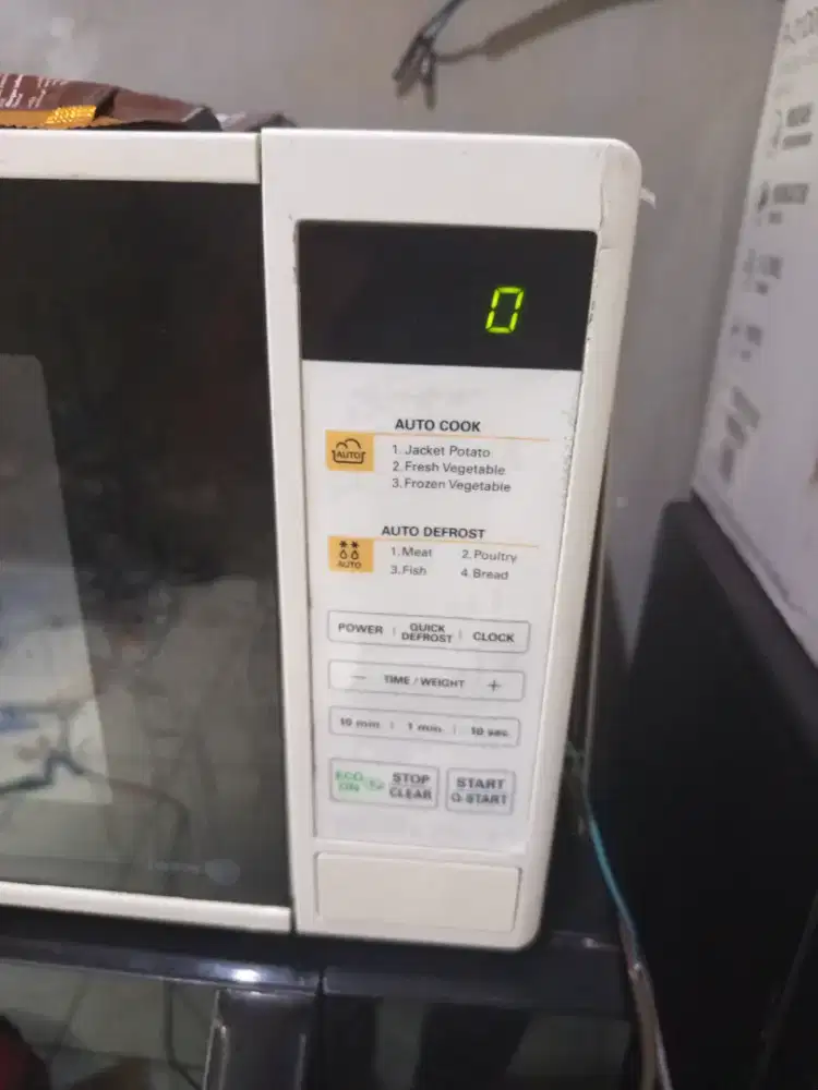 service microwave open