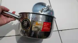 Sauce Pan Stainless 18 cm Golden Flying Fish Wajan Panci Bekas Pakai