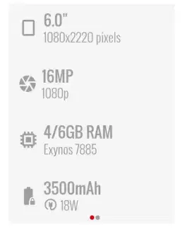 SAMSUNG A8+ 2018 RAM 6GB