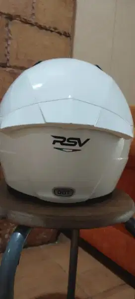 Helm RSV tipe sv300 putih double visior