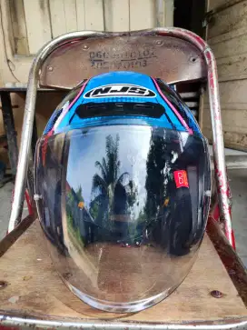 Helm NJS kronoz CYBERTROOPS glossy ukuran S