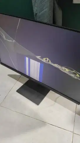 MONITOR XIAOMI GAMING G24I PECAH
