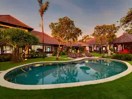 Langka Dijual Tanah Plus 2 Villa Dekat Pantai Batu Bolong
