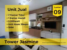 Bisa KPA Bank 2BR Hook SHM apartment Bassura City lantai rendah