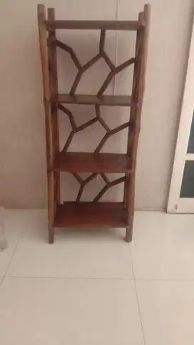 Rak pajangan jati kendal