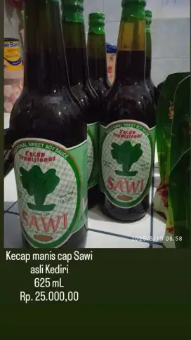 KECAP CAP SAWI ASLI KEDIRI