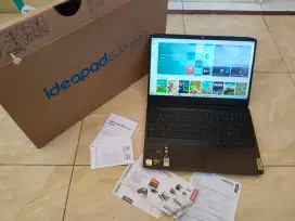 Dijual laptop Gaming Lenovo i5gen 10 VGA RTX1650Ti Ram 16GB SSD 256 1