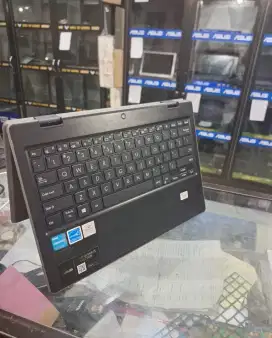 Asus BR100FK N4500 Ram 4GB ssd 128GB layar sentuh bisa jadi tablet