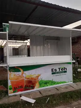 Booth kontainer gerobak kontainer rombong kontainer booth ACP