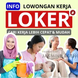 Lowongan kerja wanita art, babysitter, suster lansia