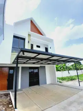 Promo kpr free cicilan 6 bulan, untuk rumah 2 lantai di jatiasih