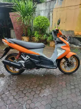 Suzuki Skywave 125 2008 Orange Hitam Surat Lengkap Siap Pakai
