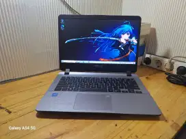 Asus VivoBook A407MA Celeron N4000 4/256 Ssd Nvme Normal Mulus