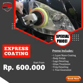 SALON MOBIL / POLES MOBIL PANGGILAN & NANO COATING MURAH (TERBAIK)
