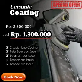 SALON MOBIL / POLES MOBIL PANGGILAN & NANO COATING MURAH (TERBAIK)