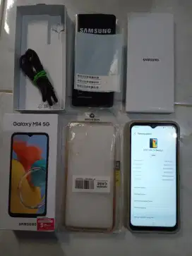 Samsung galaxy M14 4/64+memory 128 GB