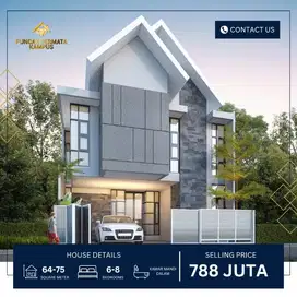 dijual rumah kosan 6 kamar depan kampus UIN