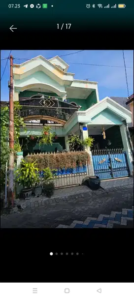 Dijual Rumah Jln Pondok Benowo Indah