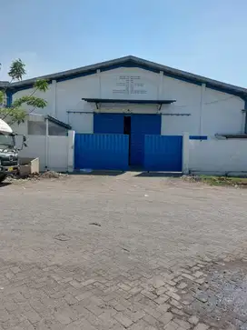 DISEWAKAN GUDANG BUMI MASPION ROMOKALISARI DOUBLE GATE