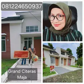 (nt) RUMAH cantik subsidi siap huni di Maja Kota Mandiri