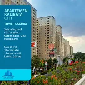 Apartemen Kalibata City Tower Sakura full furnished 3BR