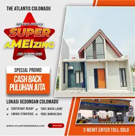 (RUMAH SCANDINAVIAN FOAR SALE HARGA 475 JuTa) DI COLOMADU