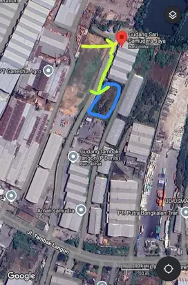 Dijual tanah indrustri osowilangun dekat kalianak margomulyo