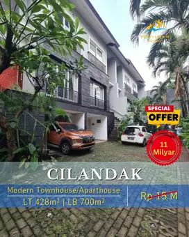 MODERN TOWNHOUSE/APARTHOUSE CILANDAK JAKARTA SELATAN