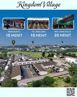 Rumah baru disawangan berkonsep korea cicilan 5jt an
