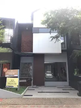 rumah  2 lantai diserpong fasilitas lengkap pesona remboelan serpong