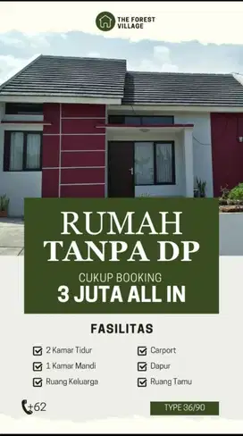 Rumah tanpa DP di Cicaheum kota Bandung