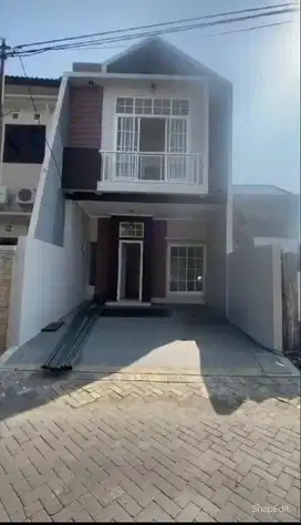 Dijual Rumah Scandinavian, lebak indah regency, baru gress, 6unit