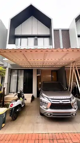 Rumah 2 Lantai Bagus Semi furnish Dalam Cluster di Cilangkap Jakarta