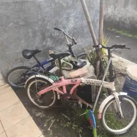 sepeda lipet sama BMX 300k nego take all