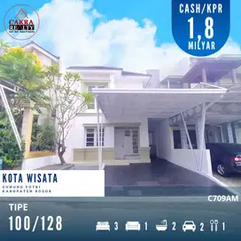 Rumah Mewah di Kota Wisata Selangkah ke Mall dan Toll