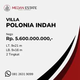 Dijual Villa Polonia Indah