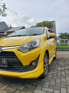 Dijual Cepat (2018)Toyota Sporty New Agya S TRD KUNING HATCHBACK Mulus